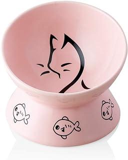 SWEEJAR Raised Pet Bowl for Dry Wet Cat Food