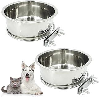 Quick Lock Cage Hanging Bowls for Small and Medium Dog