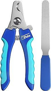 Dog & Cat Nail Clippers with Safety Guard to Prevent Overcutting