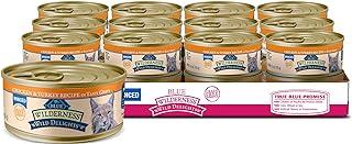 Blue Buffalo Wild Delights High Protein Grain Free, Natural Adult Minced Wet Cat Food