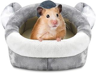 KATUMO Hamster Bed Rat Hideout Mice House Small Animal Pet Cage Nest Accessories