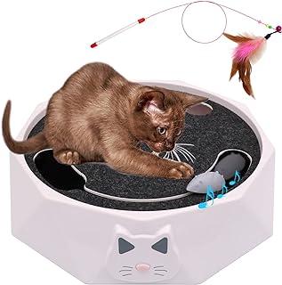 Warmurlife Interactive Cat Toys for Indoor cats, Electronic Running Squeaky Mice