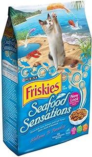 Friskies Purina Seafood Sensations Cat Food Bag