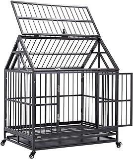 PANEY 42″ Heavy Duty Dog Cage crate Kennel Metal Pet Playpen