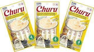 INABA Churu Chicken with Cheese Recipe Lickable Pure Natural Cat Treats