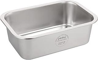 PEDAY Large Dog Water Bowl Stainless Steel