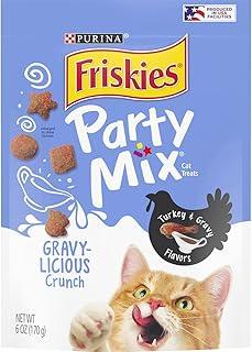 Friskies Party Mix Crunch-Licious Turkey & Gravy Treats (Pack of 2)