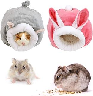 BILLIOTEAM Mini Hamster Bed Hideout and Houses