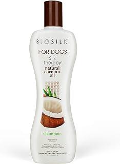 BioSilk for Dogs Silk Therapy Shampoo with Natural Coconut Oil