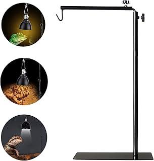 BETAZOOER Reptile Lamp Stand Adjustable 15-31 Inch Floor Light Holder