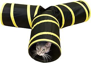 Collapsible Cat Tunnel Toy with Crinkle