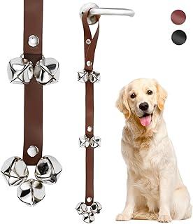 BORONG Leather Door Bells for Dog