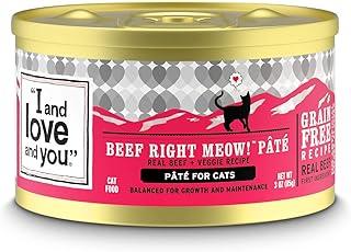 Naked Essentials Canned Wet Cat Food – Grain Free, Beef Recipe