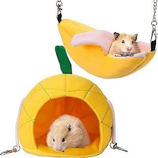 Jetec Hammock Soft Bed Small Pet House Animals Guinea Pig Rat Chinchilla Sleep and Play
