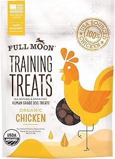 Full Moon USDA Organic Chicken Training Treats Healthy All Natural Dog