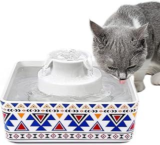 NautyPaws Ceramic Cat Water Fountain
