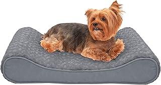 Furhaven Ultra Plush Luxe Lounger Supportive Memory Foam Dog Bed
