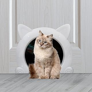 Cat Door with Screws Interior/Install Easily