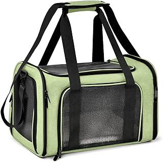 Henkelion Large Cat Carriers Pet Carrier for large cats Puppies up to 25Lbs