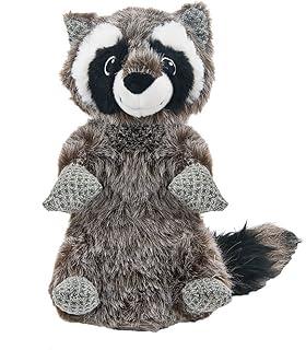 Best Pet Supplies Raccoon Plush Squeaky Woodland Critters Stuffed Dog Toy