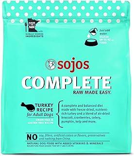 Sojos Complete Turkey Recipe Adult Freeze-Dried Raw Dog Food, 7 Pound Bag