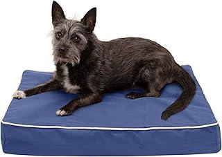Furhaven Water Resistant Indoor-Outdoor Polycanvas Mattress Memory Foam Dog Bed