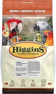 Higgins Vita Seed Cockatiel Food For Birds, 25-Pound