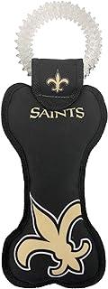 NFL New Orleans Saints Dental Dog TUG Toy with Squeaker