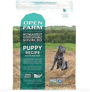 Open Farm Puppy Grain-Free Dry Dog Food 100% Humanly Raised Meat Recipe for Puppies