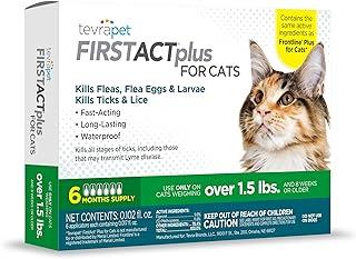 FirstAct Plus Flea and Tick Prevention for Cats Over 1.5lbs