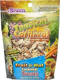 Tropical Carnival Fruit and Nut Cockatiel Treats