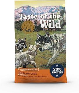 Wild High Prairie Canine Grain Free Recipe with Roasted Bison and Venison Dry Dog Food for Puppies
