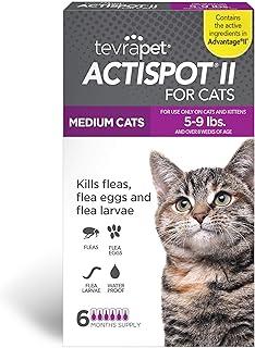 TevraPet Actispot II Treatment for Small and Medium Cats