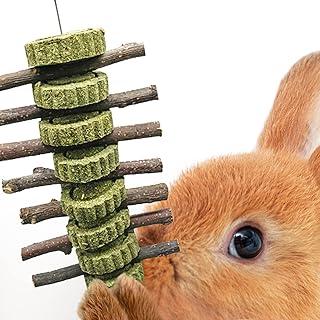 Rabbit Chew Toy – Hanging Treat, Apple chew Sticks