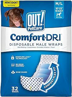 Disposable Male Dog Diapers with Leak Proof Fit