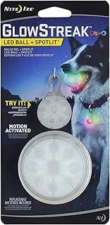 Nite Ize GlowStreak Dog Ball + Collar Light Combo Pack