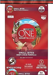 Purina One Natural Dry Dog Food, SmartBlend Small Bites Beef & Rice