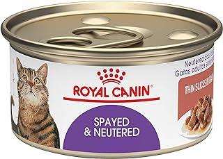 Royal Canin Feline Health Nutrition Spayed/Neutered Thin Slices In Gravy Canned Cat Food