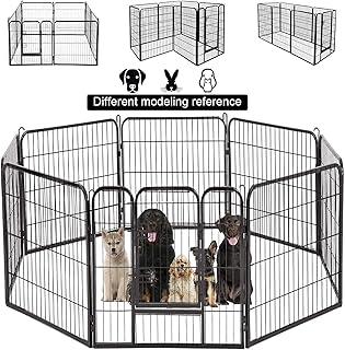 BestPet Heavy Duty Pet Playpen Dog Cat Fence B