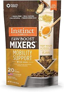 Instinct Raw Boost Mixers Freeze Dried raw dog food topper