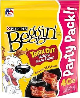 Purina Begging Strips Thin Cut Hickory Smoke Flavor Dog Treat