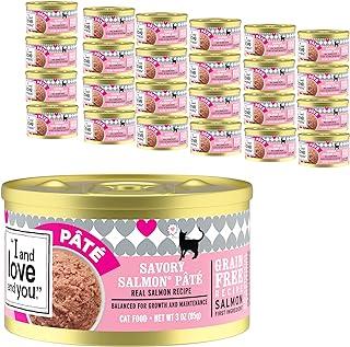 Naked Essentials Canned Wet Cat Food – Grain Free, Salmon + Chicken