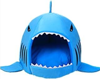 Shark-Shaped House Pet Bed for one Cushion and One Warm Kennels