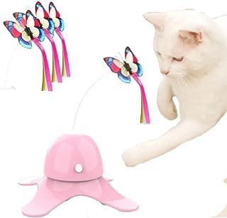 Automatic Butterfly Flying Cat Toy (Pink)