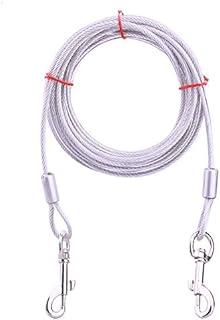 Double Head Dog Leash Camping Outdoor Tie-Out Cable