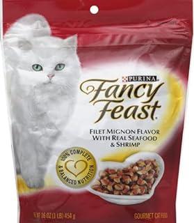 Filet Mignon Flavor with Seafood and Shrimp Dry Cat Food