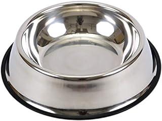 Bepets Stainless Steel Dog Bowl with Non-Slip Rubber Base