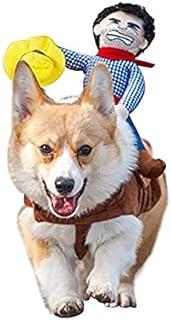 T2Y Cowboy Rider Dog Costume for Halloween