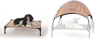 Pet Cot Elevated Dog Bed & Canopy, Medium Size
