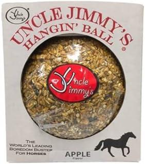 Uncle Jimmys 2 Pack Of Hanging Ball Apple Flavored Treat